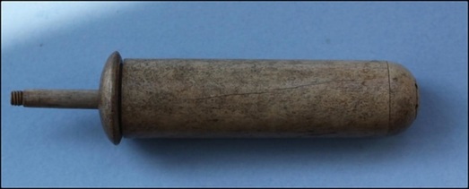19th c. mammal bone vaginal syringe
